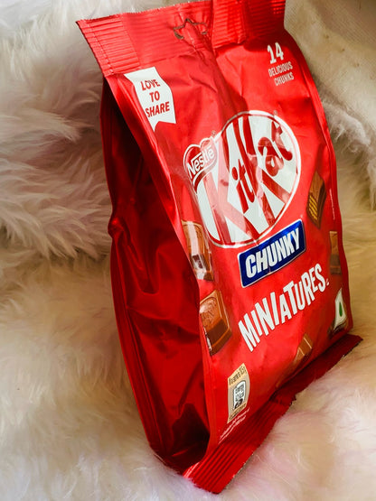 KIT KAT CHUNKY MINIATURES 147gm