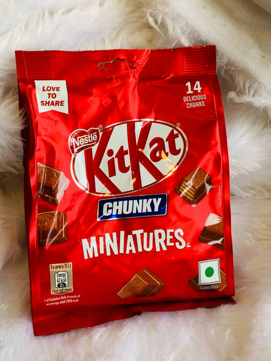 KIT KAT CHUNKY MINIATURES 147gm