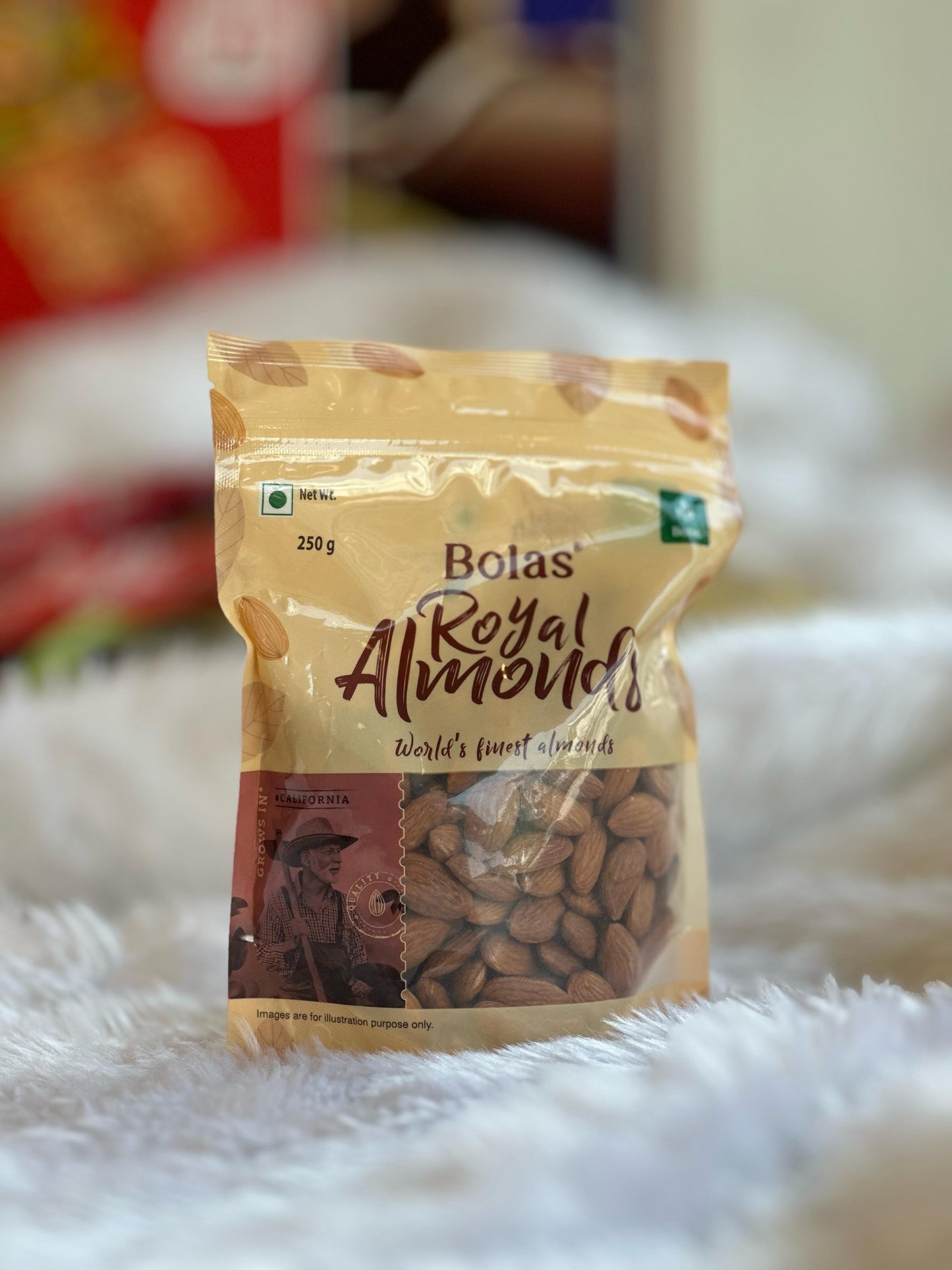 BOLAS ROYAL ALMONDS 250gm