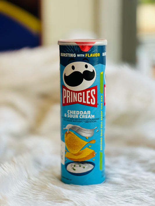 PRINGLES CHEDDAR & SOUR CREAM IMPORTED 158gm